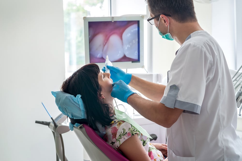 Intra-oral camera for detailed dental imaging at Regency Dental Care in Palatine, IL